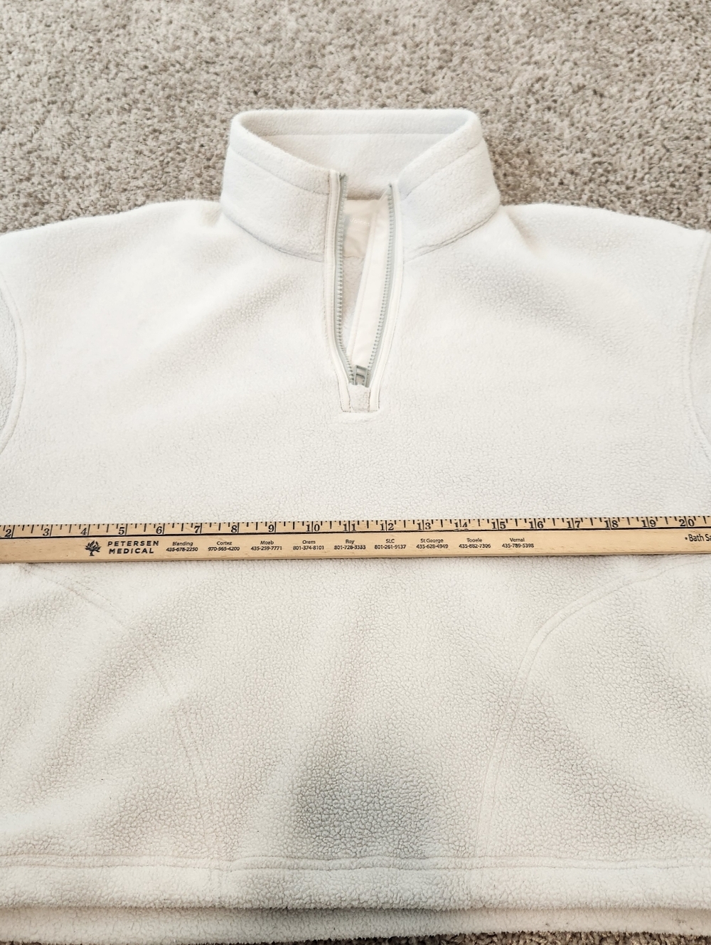 Outdoor Voices PrimoFleece 1/4 Zip Pullover Size Small - Picture 7 of 8